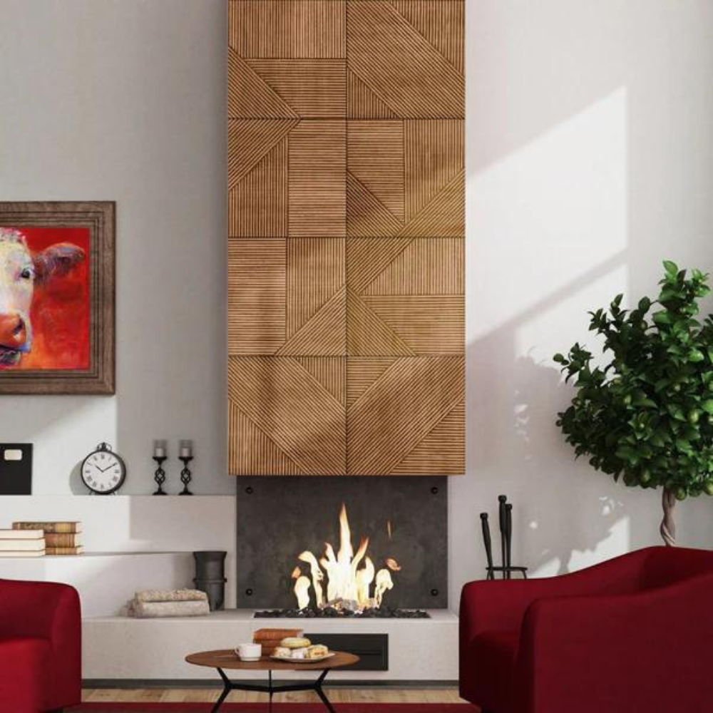 Bali Wood Wall Panel
