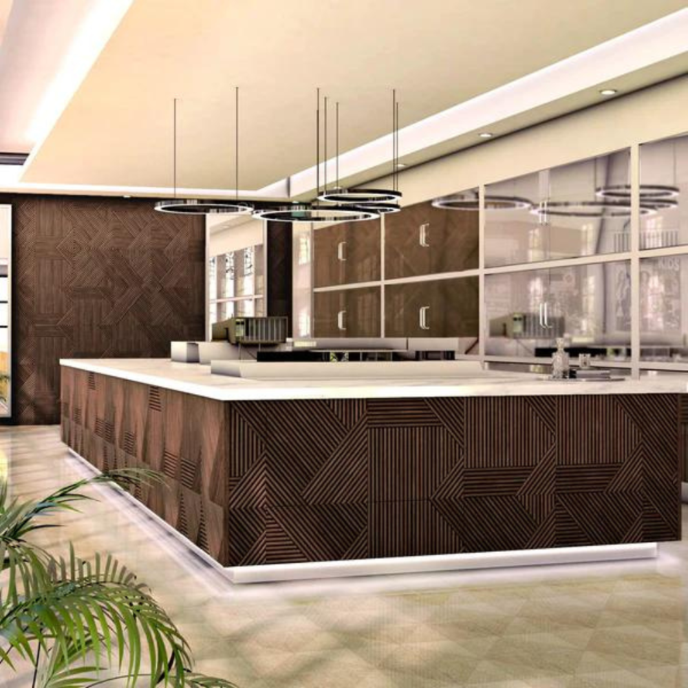 Bali Wood Wall Panel